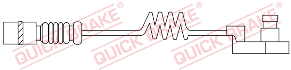 Czujnik zużycia klocka